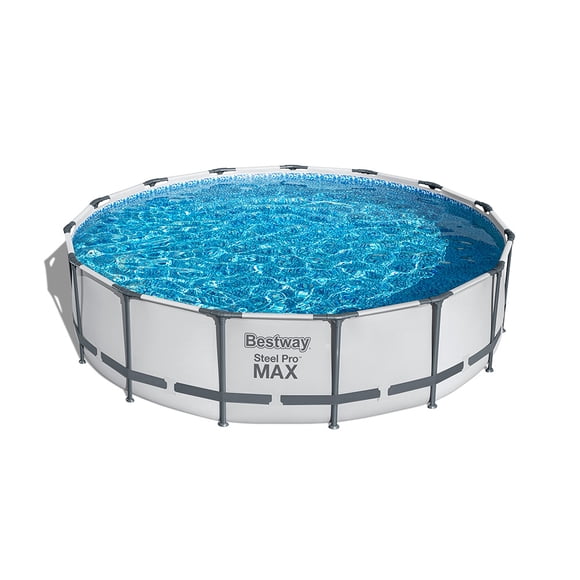 Alberca Estructural Circular Familiar Con Bomba 457 Cm Bestway Plástico PVC Resistente
