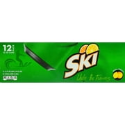 SKI Citrus Soda, 12 Fl Oz, 12 Pack Cans