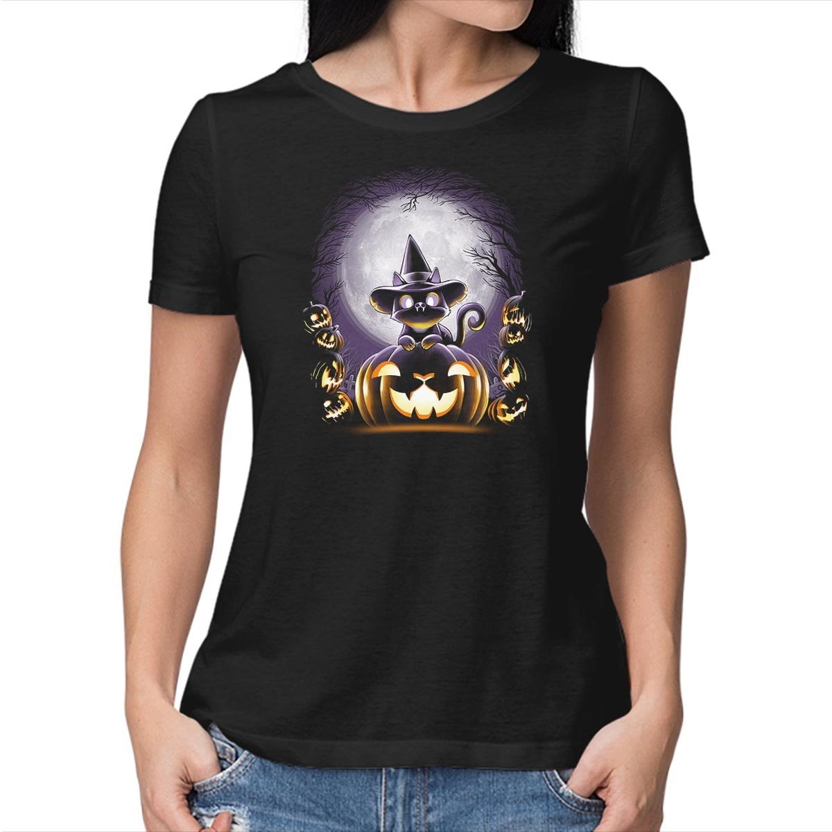 TeeFury Women's Graphic T-shirt Witch 