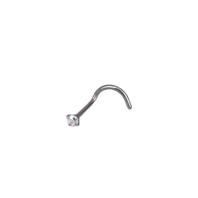 Jumpingount Adornos para la nariz para niñas, adorno Facial para mujeres, para el cuerpo de acero inoxidable, regalo de decoración, Ropa, zapatos y accesorios Miscelánea Blanco2