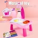 thumbnail image 4 of Proyector de niños Dibujo de dibujo ABS ABS Sketch Sketch Desk Machine Proyección de la proyección Early Educational Juguete Home Juega Regalo Rosa Jumpingount FN001603-01B, 4 of 6