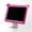 Rose red, variant on YEMNPIOS 1 Pc Kawaii Computer Monitor Cover Cat Ear Design Furry Rose Red Dust Cover Protector for Monitor Laptop TV LCD Screen 20-29 Inch