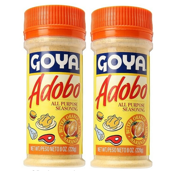 Goya Adobo All Purpose Seasoning, Bitter Orange, 8 Oz 2pk