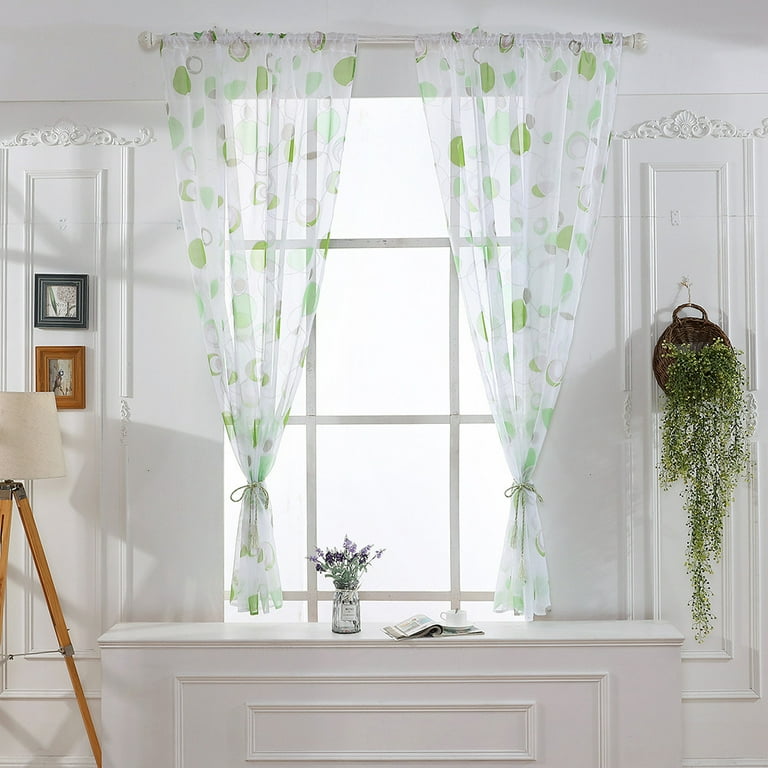 Girly Shower Curtain All Shower Curtains Window Panel Leaves Curtain Fabric 1 Tulle Sheer Drape Voile Home Decor Vintage Shower Curtains Extra Wide