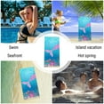 thumbnail image 5 of kladzum Beach Towel Microfiber Beach Towel Super,Lightweight Special Pattern Bath Towel, Sandproof Beach Blanket,Multi-Purpose Towel for Travel Swimming Pool Camping 27.55x59.05in on Clearance, 5 of 8