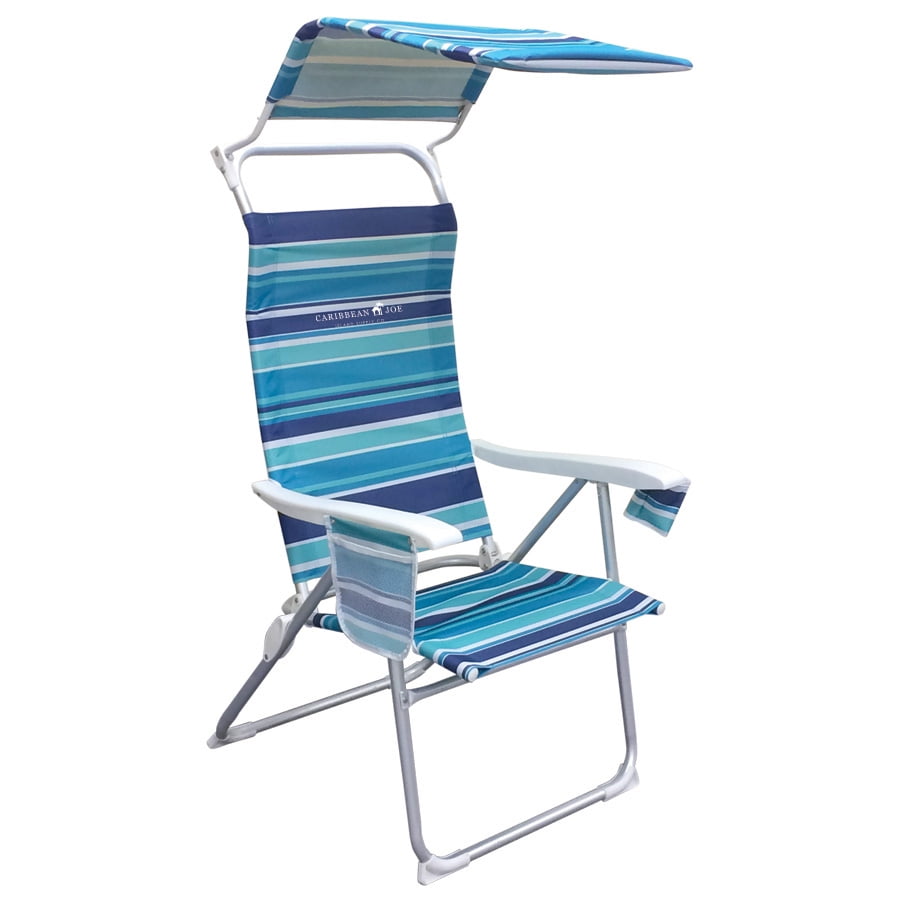 beach chair with shade cover