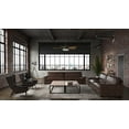 thumbnail image 3 of 59359-Casablanca Fans-Caneel Bay - 5 Blade 56 Inch Ceiling Fan with Wall Control in Rustic Modern Style and includes 5 Motor Speed settings-Aged Steel, 3 of 15