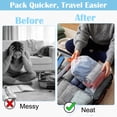 thumbnail image 5 of Topekada 18 Pack Shoe Bags for Travel, 15.7" x 11.8" Clear Shoe Storage Bags, Waterproof Dust-Proof Drawstring Travel Shoe Bags for Packing Travel Essentials Men Women, 5 of 7