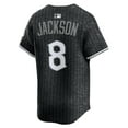 thumbnail image 3 of Men's Nike Bo Jackson Black Chicago White Sox City Connect Limited Jersey, 3 of 3
