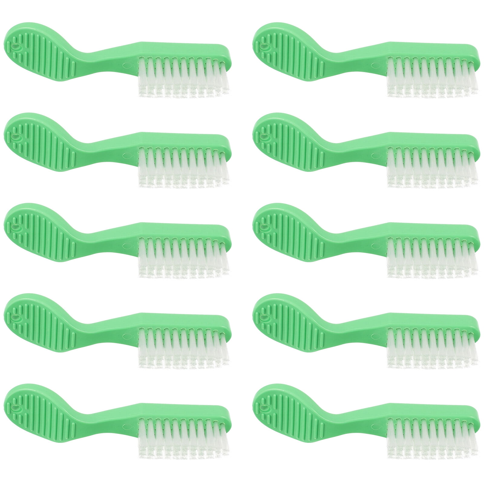 10Pcs Handheld Toothbrush Large Handle Toothbrush Toothbrush with Short