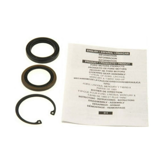 Lower Steering Gear Pitman Shaft Seal Kit - Compatible with 1997 - 2004 Ford F-150 1998 1999 2000 2001 2002 2003