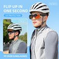 thumbnail image 2 of Gafas de Sol Deportivas Polarizadas VOZAPOW con Flip-Up para Hombre y Mujer, 2 of 7