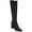 Black Fabric, variant on Franco Sarto Women's L-Katherine Pointed Toe Knee High Boots Black Wide Calf 8.5M