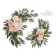 thumbnail image 3 of Arco de boda con flores artificiales, guirnalda de flores artificiales, letreros de bienvenida para bodas estilo rústico Rosa, 3 of 9