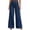 *Dark Blue, variant on VBVC Women's High Waisted Wide Leg Jeans , Washed Denim Palazzo Pants For Women , Ladies' Casual Straight Leg Trousers with Pockets,Black,S-2XL