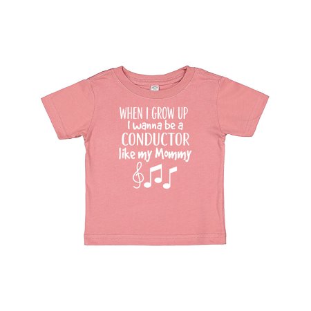 

Inktastic Future Music Conductor Like Mommy Gift Baby Boy or Baby Girl T-Shirt