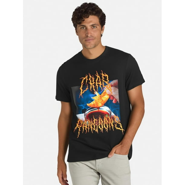 Crabmeat Rangoon Heavy Metal T-shirt, Crabmeat Rangoon Vintage T-shirt Fun men's short sleeve graphic T-shirt Tee For Adult, Men, Women, Teen, Teenager, Adolescent, Youth.