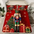 thumbnail image 2 of Feelyou Nutcracker Royal Guarder Bed Sheets, Merry Christmas King Sheets, Teen Kid Child Sheet Set, Breathable Home Decor, 4-Piece, 2 of 7