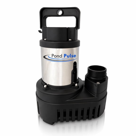 Half Off Ponds Pond Pulse Submersible Pond Pump, 5500 GPH Hybrid Drive, 30 ft Cord
