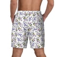 thumbnail image 4 of Haiem Monkey Submarine Captain Mens Swim Trunks with Compression Liner 2 in 1 Swimming Shorts Stretch Swimwear Quick Dry,Board Shorts-X-Large, 4 of 9