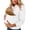 j123-White, variant on LIIPEE Womens Casual Hoodies Solid Color Long Sleeve Hooded Sweatshirts With Pet Pocket Ladies Fall Winter Cozy Everyday Pullover,L