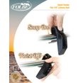 thumbnail image 4 of Folbe Clip de Réglage de Porte-Bateau - Convient aux Rails de 7/8 Pouces (22mm) - Noir - (Vendu par Paires), 4 of 4