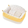 thumbnail image 5 of TOOYFUL Warm Hamster Nest, Sugar Glider Hammock, Hamster Hanging Bed, Soft Small Animal Cage, Guinea Pig House for Sugar Gliders Sleeping Yellow, 5 of 10