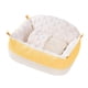 thumbnail image 5 of Cama para hámster, casa para cobayas, jaula gruesa y suave, accesorio para escondite, juguete lavable Amarillo, 5 of 9