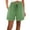 Womens Shorts-Green, variant on Homenesgenics Short for Women Comfy Drawstring Elastic Waist Womens Short Summer Casual Loose with Pockets Pants Short Pants/(Beige,L)