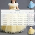 thumbnail image 2 of Avrntaa Flower Girls Princess Dress Tulle Ruffle Puffy Hem Dresses Wedding Birthday Party Gown 4-14Y, 2 of 7