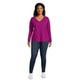 thumbnail image 2 of Terra & Sky Women's Long Sleeve T-Shirt, 2 of 5