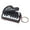 Black, variant on Mini Electronic Piano Toy Music Interactive Portable Bag Decoration Hanging Pendant Keychain Keyring Piano Working Finger Piano Gift