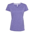 thumbnail image 2 of LAT Women's Harborside MÃ©lange V-Neck T-Shirt, 2 of 3