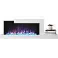 thumbnail image 4 of Napoleon 60 inch Wall Mounted Electric Fireplace - White, NEFP32-5019W, 4 of 8
