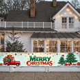 thumbnail image 2 of Decorative Design Merry Christmas Banner Festive Theme New Year Celebration Gifts Holiday Decoration for Christmas Party Family Gathering Winter Events, 2 of 9