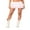 Pink, variant on Rdhnmea Women Floral Lace Mini Skirts Y2K Low Waist Pleated Ruffled Hem Layered Skirts Short Skirts Aesthetic Vacation Streetwear
