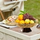 thumbnail image 5 of Bandejas de plástico multicolor para servir frutas y verduras con base desmontable • 9,84 pulgadas cuadradas • Agujeros de drenaje para frescura • Platos para aperitivos domésticos y de fiesta, 5 of 6