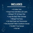 thumbnail image 4 of Tetra 55 Gallon Aquarium Kit with Fish Tank, Fish Net, Fish Food, Filter, Heater and Water Conditioners, 4 of 7