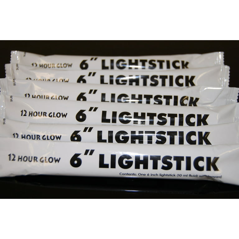 12 Large Glow Sticks