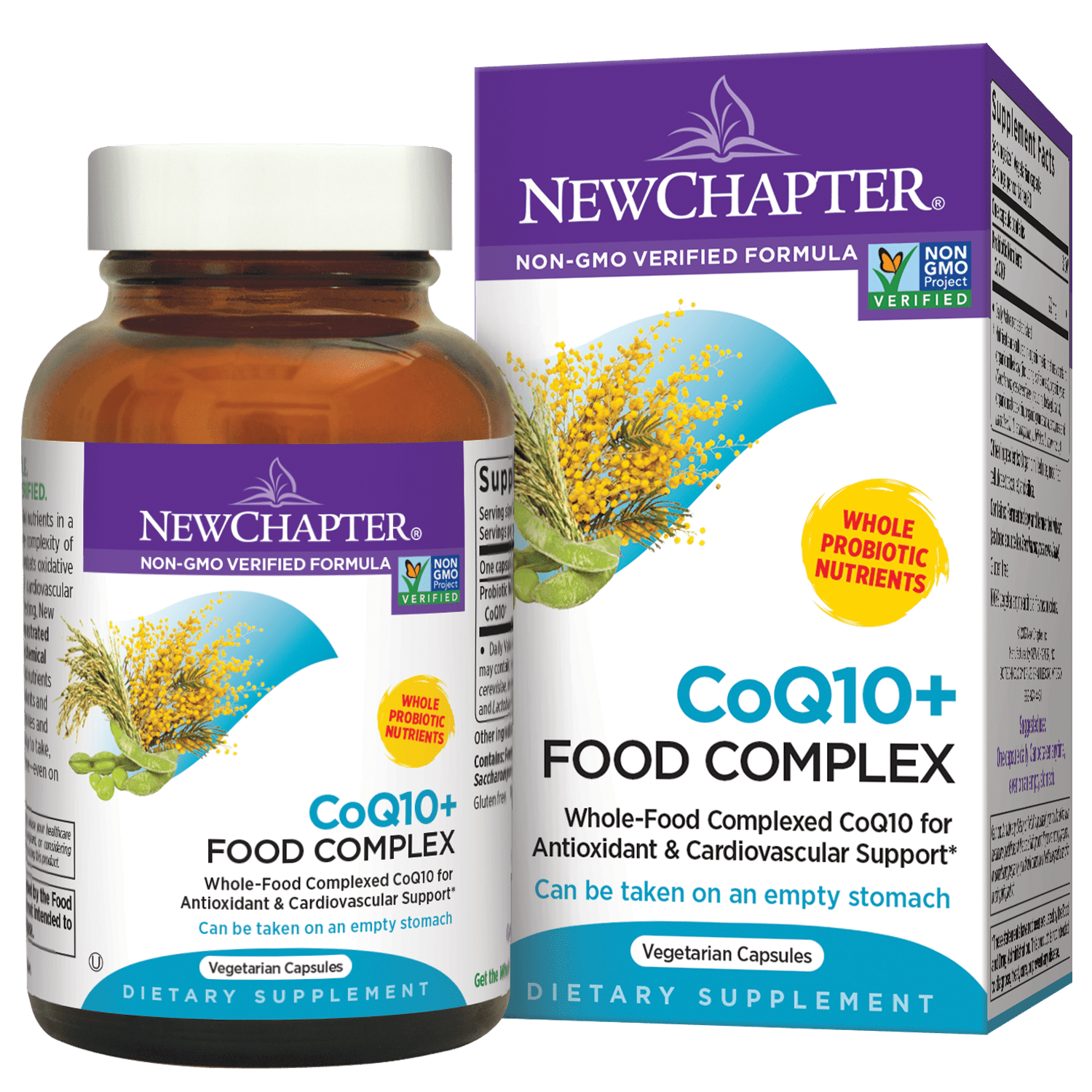 New Chapter CoQ10+ Food Complex, Vcaps, 30 ea