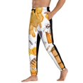 thumbnail image 3 of Kdxio Honey Bee Set Pattern Joggers,Sweatpants for Men with Pockets-Large, 3 of 5