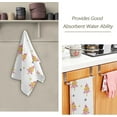thumbnail image 2 of Christmas Tree Pink Hand Towels 2 PCS, Merry Xmas Kitchen Towel Ultra Soft and Highly Absorbent,Decorative Fingertip Face Towel for Bathroom Hotel, 28.3"x14.4", 2 of 5