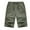 Olive Green, variant on WREESH Men's Casual Shorts Summer Fashion Solid Color Casual Shorts Athletic Shorts Olive Green