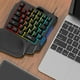 thumbnail image 3 of Teclado mecánico para juegos Hugo Mini teclado para juegos RGB 35 teclas, 3 of 10