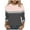 Fall Clothes Pink, variant on Womens Plus Size Fall Clothes, 3/4 Sleeve Shirts for Women Fashion Loose Fit Color Patchwork Crewneck Tees T-Shirts