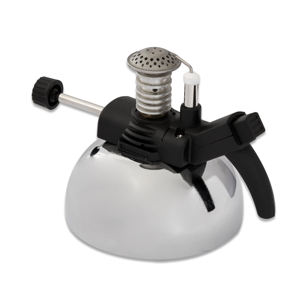 Super Burner Tabletop Cigar Lighter - Silver