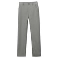 thumbnail image 6 of Sevevn Boys' High Elastic Waist Straight Leg Uniform Pants Lightweight Breathable For School Daily Travel Wear, 6 of 9