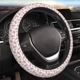 thumbnail image 3 of Lsque Watermelon Ultra Soft Car Steering Wheel Cover for Women, Standard 15 inch Size for Truck Van SUV Auto, 3 of 8
