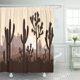 thumbnail image 1 of ABPHQTO Desierto con siluetas de árboles de Josué Opuntia y Saguaro Cacti Mountains Cortinas de ducha de baño 152x180 cm ABPHQTO PKNMT60x72Shower-4645, 1 of 2