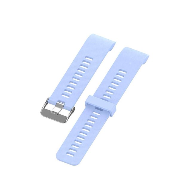 Bracelet de Montre pour Garmin Forerunner 35 Boucle en Acier Inoxydable 30 35J Forerunner 35J Bleu
